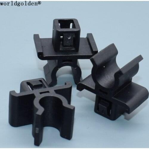 Worldgolden 100pcs auto fasteners Hood Support Rod Retaining Clip