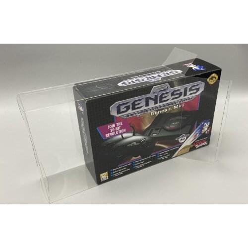 Collection box display box protection box storage box is suitable for SEGA Genesis MD Mini in European and American