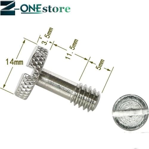 1/4 inch camera extension screw PTZ tripod quick release plate screw word screw