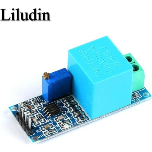 Active Single Phase Voltage Transformer Module AC Output Voltage Sensor Mutual Inductance Amplifier for Arduino Mega ZMPT101B