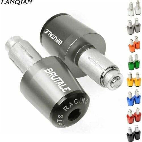 For MV Brutale Brutale675 2014 2015 2016 Motorcycle CNC Aluminum Accessories Handle Bar End Grips Cap Hand Ends Cover Ends