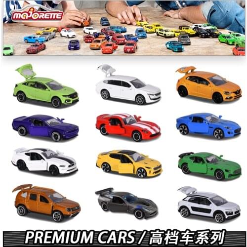 Majorette 1/64 PREMIUM Series Car Hot Pop Kids Toys Motor Vehicle Diecast Metal Model Alfa Romeo, Aston Martin, Audi, Bentley
