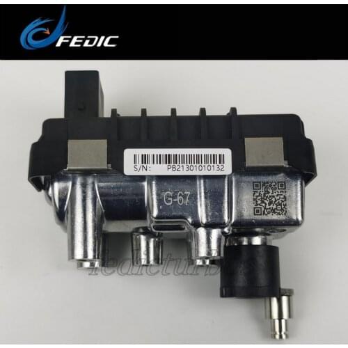 Turbocharger electronic actuator G-67 767649 6NW009550 GTB1756VK 800089 for Land-Rover Range Rover 4.4 L TDV8 230Kw 313HP AJD-V8