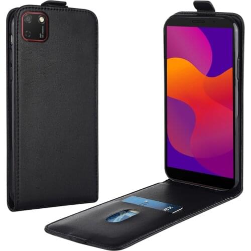 Flip Up and Down Leather Case for Huawei Honor 9S DUA-LX9 5.45''Vertical Cover for Honor 9S 9s Case Phone Bag
