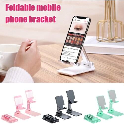 Desk Cell Phone Stand Holder Portable Universal Desk Stand Bracket for All Mobile Smart Phone Tablet Display Tablet Stand Holder