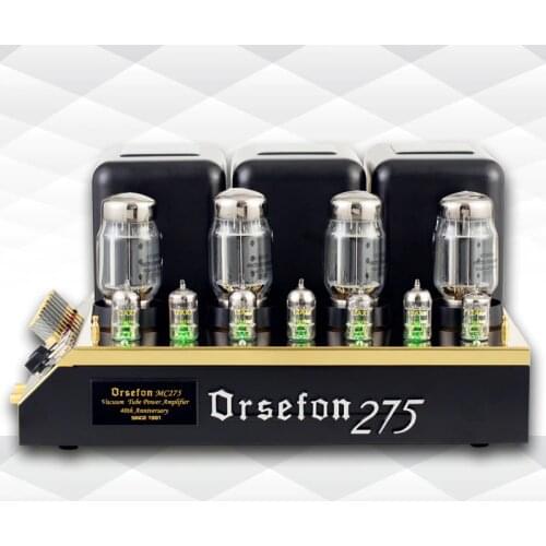 New upgraded version 1:1 clone Mcintosh MC275 classic HIFI tube power amplifier ,output power 75W,KT88 tube amplifier,input 110V