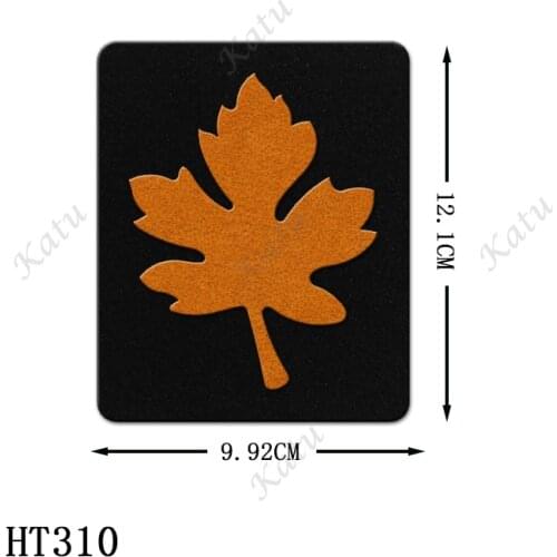 Leaf Cutting Dies - New Die Cutting And Wooden Mold, HT310 Suitable For Common Die Cutting Machines On The Market