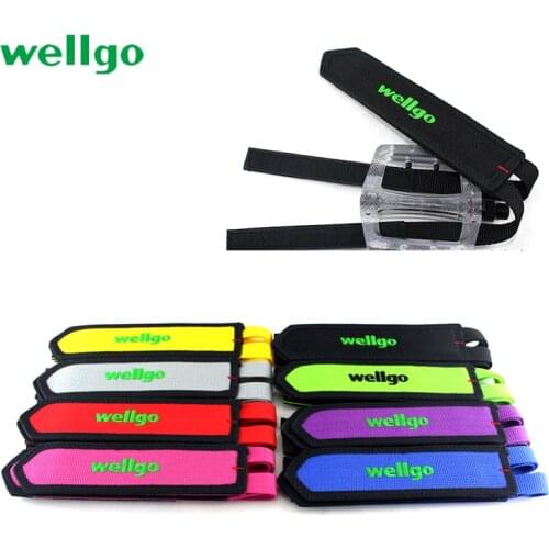 1 PCS wellGo MTB Bicycle pedal cover strap fixed gear Bicycle strap pedal strap Bicycle accessories