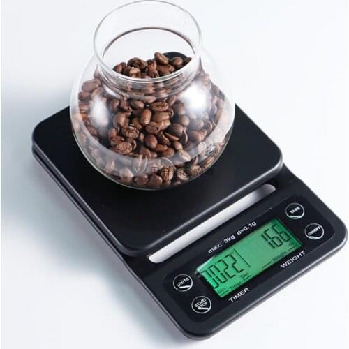 Precision Drip Coffee Scale With Timer Multifunction kitchen scale LCD digital food Scale for Baking & Cooking weighing tools