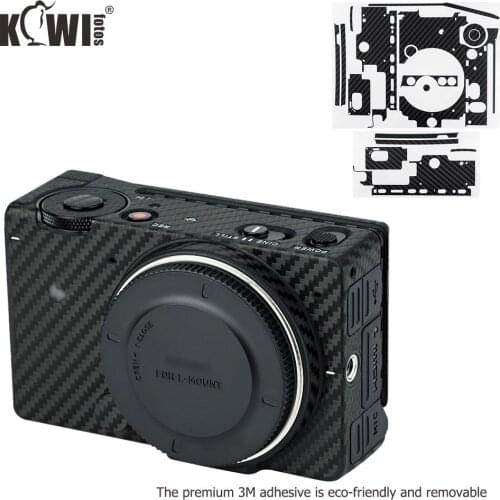 Anti-Scratch Camera Body Skin Cover Protector Film for Sigma FP Mirrorless Full Frame Camera - 3M Sticker/Carbon Fiber Pattern