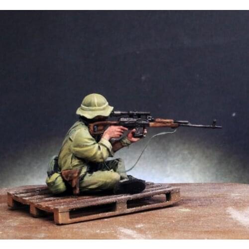 1/35 Resin Model Figure GK， Unassembled and unpainted kit