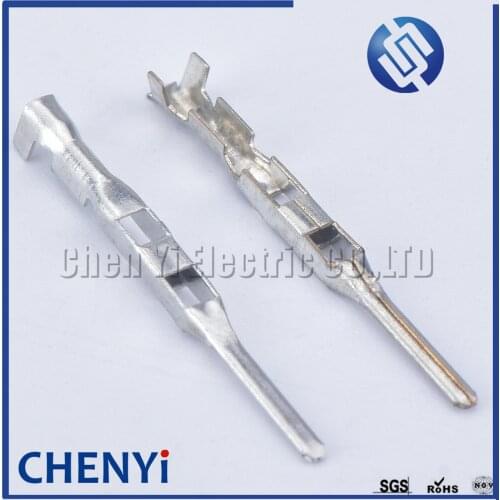50 pcs/lot 1.5 mm tyco automotive crimping wire terminal brass tinned male pins of fci 211cc2s1120 211cc2s1160p