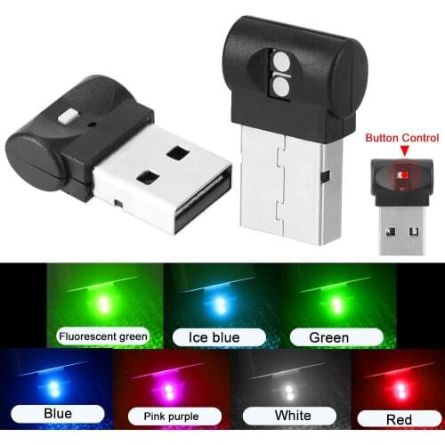 7 Colors Change Mini USB Car Light for Morris Garages MG 3 6 GS GT HS