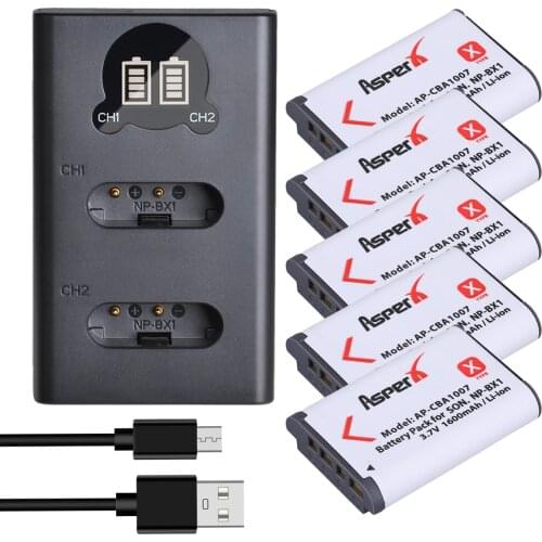 For SONY NP-BX1 NPBX1 Camera Battery&Charger For Sony FDR-X3000R RX100 RX100 M7 M6 AS300 HX400 HX60 WX350 AS300V HDR-AS300R