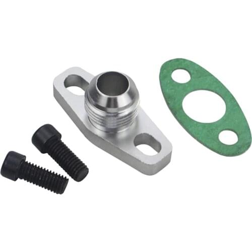 AN10 Billet Oil Drain Return Flange Adapter For GT20 GT25 GT28 GT30 Turbocharger