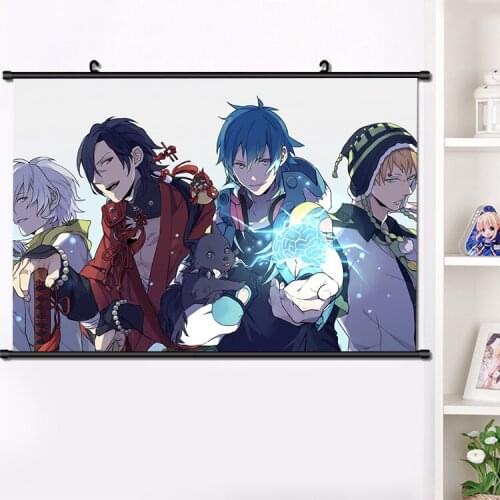 Anime DRAMAtical Murder koujaku Beni Seragaki Aoba Clear BL Wall Scroll Poster Wall Hanging Poster Fashion Home Decor 40×60cm