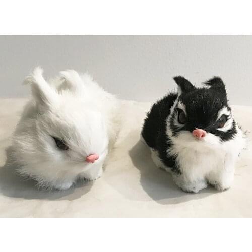Free shipping mini bunny figurine