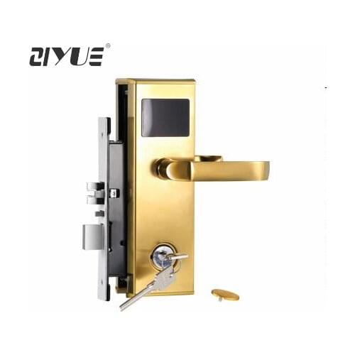 Digital electric Promotion intelligent Electronic RFID hotel key card door lock for hotel inn ET100RF