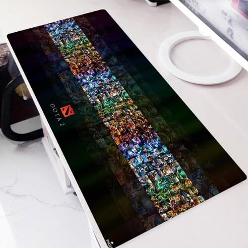 Gaming Pad Dota 2 Anime Mousepad Company Non-slip Mat Mouse Pad Kawaii Accessories Keyboard on the Table Pc Gamer Complete Rug