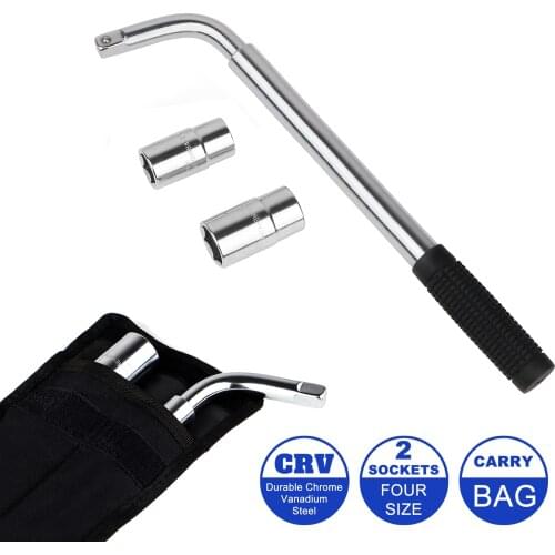 17 19 21 23 mm Socket Wheel Torque Lug Tyre Wrench Set Spanner Sockets Kit Professional Auto Car Tire Repair Tools