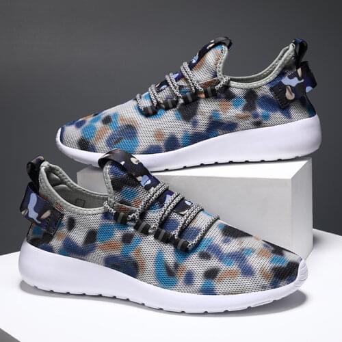 Mens Sneakers Breathable Mesh Lightweight Adult Flat Shoes Couples Fashion Sneakers Designer Women Shoes Sneakers Size 36-46