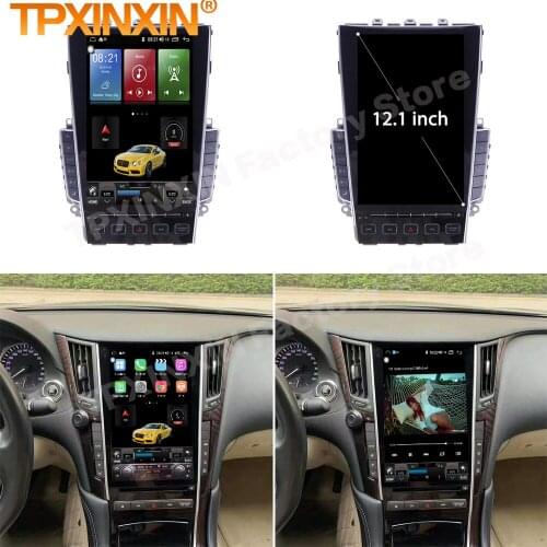 6+128G Carplay Tesla Screen Android 11.0 Multimedia Player For Infiniti A50L GPS Navigation CAR Radio Receiver Player Head Unit