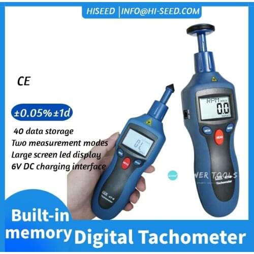 Handheld digital tachometer tachometer car tire tachometer speed tester AT-8 AT-10