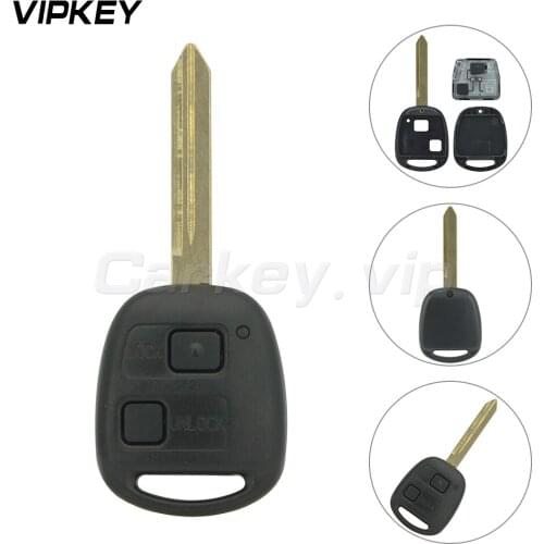 Denso(not Valeo) Remotekey 433mhz 4c 4d67 Chip optioanl Toy47 key fob 2 Button remote control For Toyota Rav4 Corolla Yaris