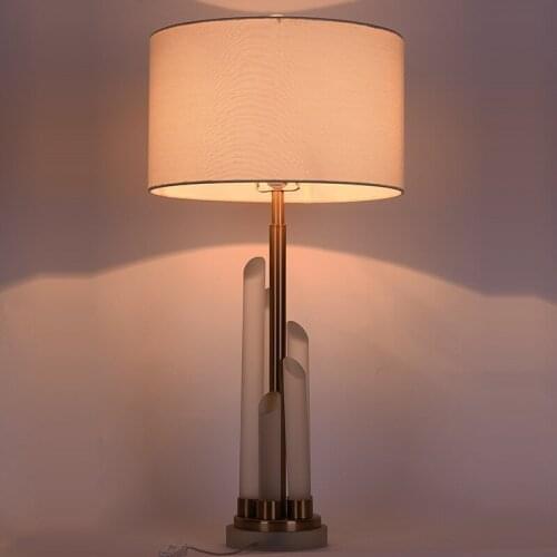 Nordic led crystal table lamp candeeiro de mesa dimmable table lamp clock tiffany stained glass table lamp dining room bedroom