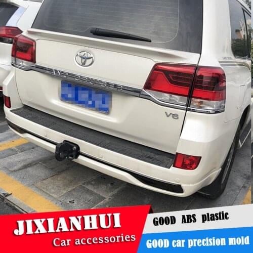 For Land Cruiser ROOF Spoiler 2011-2018 Toyota Land Cruiser 150 Spoiler ABS plastic Material Car Rear Wing Color Rear Spoiler