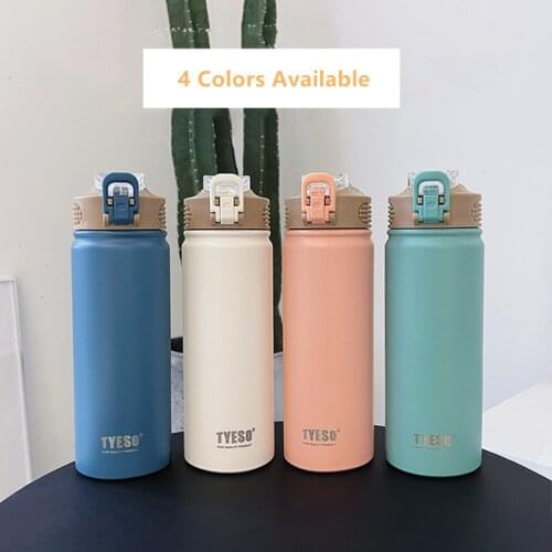 Large Capacity Double Stainless Steel Thermos Mug With Straw Portable Vacuum Flasks Creative Thermal Bottle Tumbler Thermocup