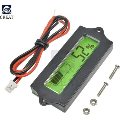 1PC Battery Capacity Tester Indicator For 12V Lead-acid Lithium LiPo LCD Module New Diy Electronic Board