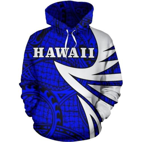 Hawaii 3D Printing Hoodies Hawaii Turtle Tribal Hoodie Armor Men Women New Fashion Autumn Hooded Unisex Pullover Culture Style