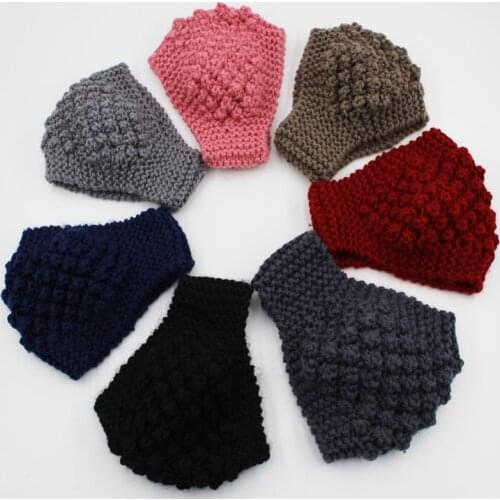 Ladies knit hair accessories head with pure hand-woven braided pineapple flower hair headband headband for girl