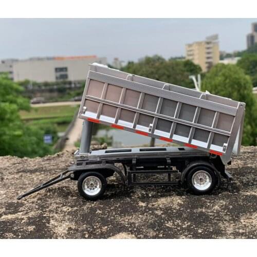 13cm Diecast Plastic 1:43 Scale Trailer Model Car Models Die-cast Accessories Truck Modification Parts Scene Vehicle Frame Show