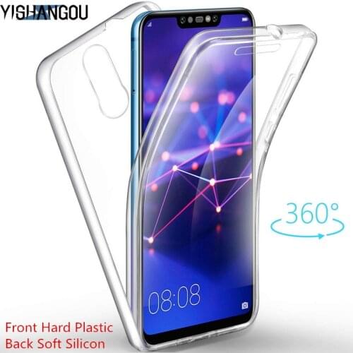2in1 Front Back Full Body 360 Cover Case For Huawei P40 P30 P20 Mate 40 30 Lite Nova 5T Honor 20 Pro P Smart Y7 Y8 Y9 Prime 2020