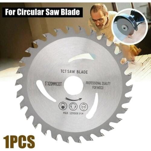 5 Inch Saw Blade 125mm TCT Circular Saw Blade Carbide Tipped 30T Cutting Grinder Disc For Wood Accessories Circular Saw Blade