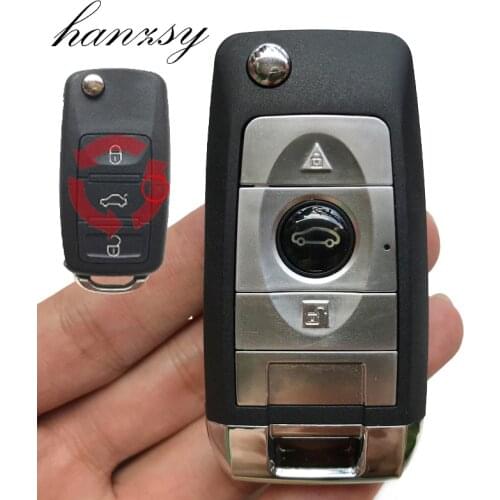 2/3 buttons Remote Key Case For VW VOLKSWAGEN Golf 4 5 Passat b5 b6 polo Touran Seat Skoda Modified Flip Folding key Fob shell