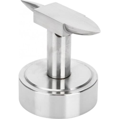 Double Steel Horn Anvil with Wide Base Metalsmith Blacksmith Jewelry Processing Forming Shaping Equipment Tool