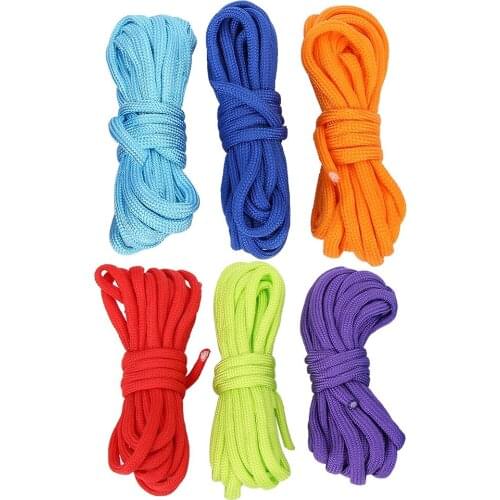 10 Pcs 3 Meters Multi-Functional Paracord Lanyard 7 Strand Cores Rope Suitable For Tents Outdoor Survival Camping Hunting