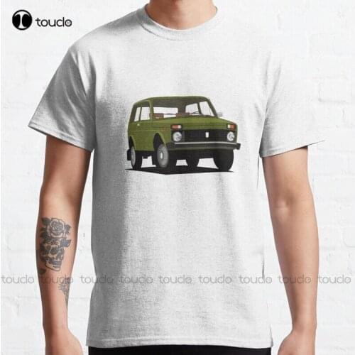 New Lada Niva Classic T-Shirt Cotton Tee Shirt