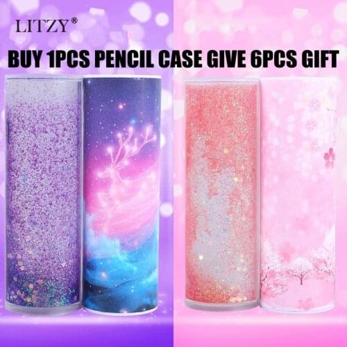 2020 NEW Creative Whiteboard Kawaii Pencil Case with Solar Calculator Multifunctional Pencilcase Pen Box for Boy Girl Stationery