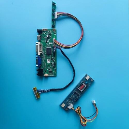 Controller board For 1920X1080 21.5inch LM215WF1-TLE1/TLC1/TLD1 2 lamp kit LCD Screen M.NT68676 DVI LVDS monitor DIY Audio VGA