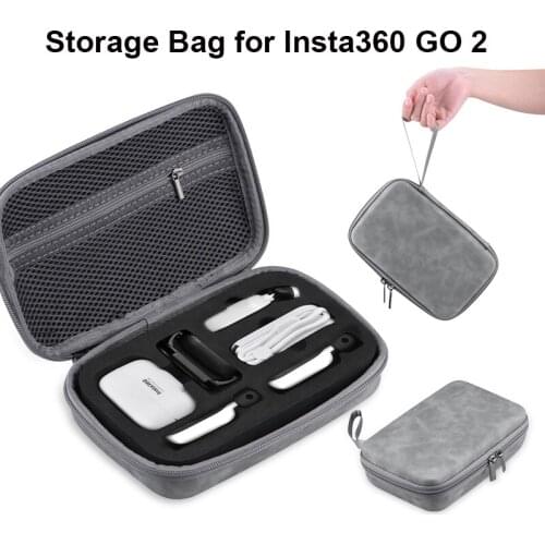 Insta360 GO 2 Camera Mini Protable Storage Bag Handbag Action Camera Carrying Case for Insta360 GO 2 Protective Box Accessories