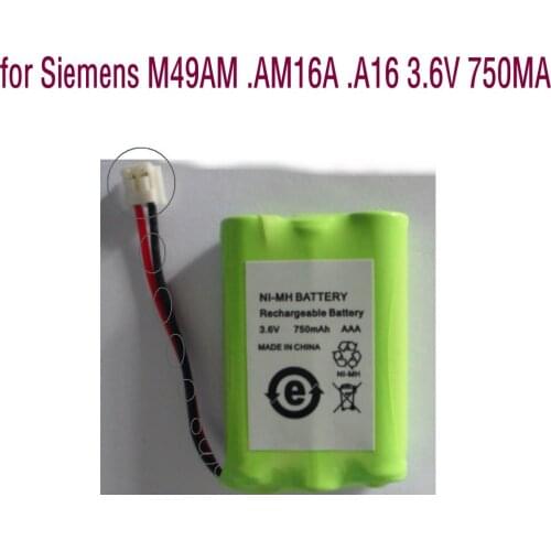 Built-in High quality Li-ion Battery Wireless landline telephone fixed line for Siemens M49AM .AM16A .A16 3.6V 750MA