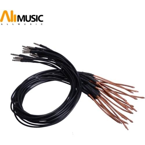 10PCS Ukulele Under saddle Cable Piezo Pickup For EQ,Transducer Sensitivity Piezo Bridge Pickup Cable