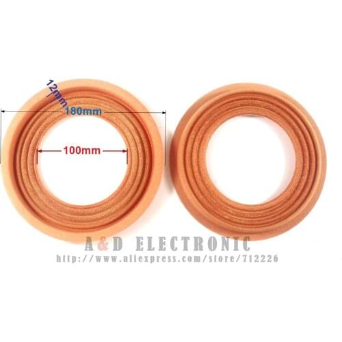 2pcs 180MM 100MM Coil 12 MM Height Spider Bullet Wave Shrapnel For Car Home Subwoofer