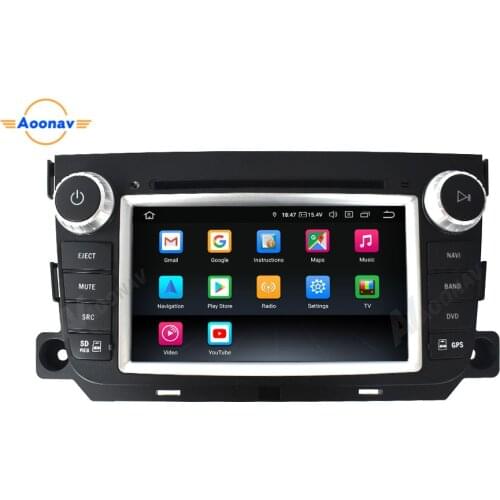 2din android car radio For Mercedes Benz Smart Fortwo before 2012 car DVD player touch screen GPS navigation multimedia player