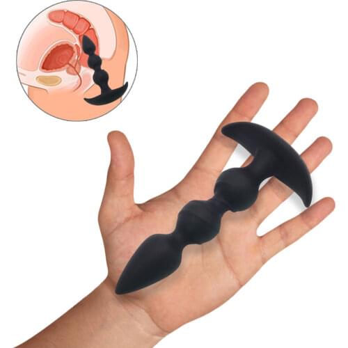 Anal Beads Prostate Massage Stimulator Butt Plug Adult Products Female Masturbation Tool Anal Plug Erotic Sex Toys for Couple