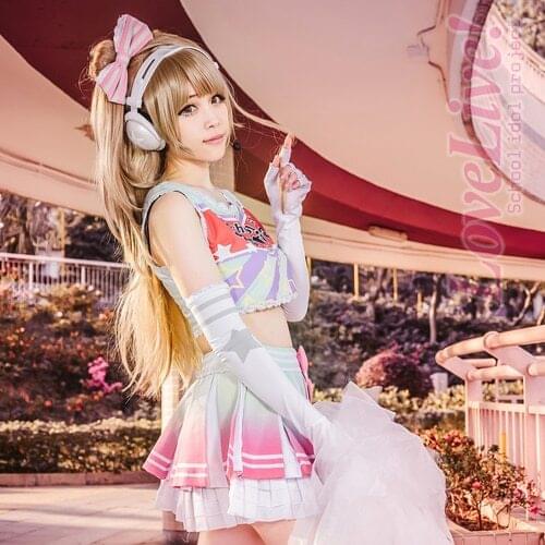 Anime! Lovelive Minami Kotori Cheerleading Uniform Lovely Dress Cosplay Costume Daily Outfit For Women Free Shipping